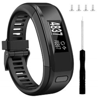 Bracelet de montre connectée pour Garmin Vivosmart HR Silicone Montre intelligente Sangle Doux Respirable Bracelet Sport Remplacement Bracelet miniinthebox