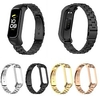 Bracelet de montre connectée pour Samsung Galaxy Galaxy Fit 2 (SM-R220) Galaxy Fit 2 (SM-R220) Acier Inoxydable Montre intelligente Sangle Entreprise Bracelet SmartWatch avec étui Groupe de métal miniinthebox