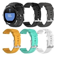 Bracelet de montre connectée pour Suunto Suunto Spartan Sport Wrist HR Baro Silicone Montre intelligente Sangle Doux Respirable Boucle Classique Remplacement Bracelet miniinthebox