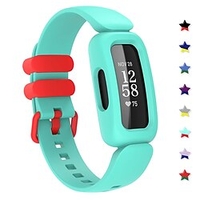 Bracelet de montre intelligente compatible avec Fitbit Ace 3 pour enfants,  bracelet de montre intelligente en silicone souple,  étanche,  respirant,  réglable,  bracelet de montre intelligente avec boîtier de rechange pour garçons et filles. miniinthebox