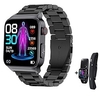 Cardica glycémie montre intelligente ecg surveillance de la pression artérielle température corporelle smartwatch hommes ip68 étanche fitness tracker miniinthebox