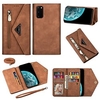 cas de téléphone pour samsung galaxy s22 ultra plus s21 s20 plus ultra a72 a52 a42 a32 portefeuille titulaire de la carte avec support étuis complets en cuir avec lanière miniinthebox