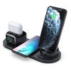 chargeur sans fil 10 w puissance de sortie station de charge sans fil certifiée ce charge rapide sans fil 4 en 1 pour apple watch iphone 13/13 mini / 13 pro / 13 pro max samsung galaxy s22 / s21 miniinthebox