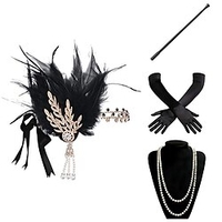 Charleston Années 1920 Rétro Vintage Gatsby le magnifique Ensembles d