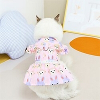 chat vêtements de printemps et d