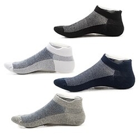 Chaussettes Homme Couleur Mélangée Sports et plein air Coton Athleisure Vêtements de Plein Air Moyen Micro-élastique Printemps,  Août,  Hiver,  Eté 1 paire Gris miniinthebox