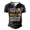 Chemise Henley Shirt Tee T shirt Tee Homme 3D effet Graphic Bière Lettre Grande Taille Henley Patchwork Bouton bas Imprimer Manches Courtes du"idien Des sports Extérieur Standard Polyester Design miniinthebox