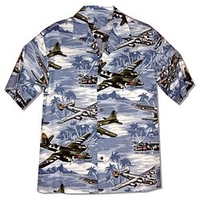 Chemise Homme Avion Col rabattu Bouton bas Manches Courtes Plein Air Décontractée du"idien Standard Mélange de Coton Décontractée Mode Confortable miniinthebox
