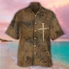 Chemise Homme Carte Col rabattu 3D Bouton bas Manches Courtes Plein Air Décontractée du"idien Standard Mélange de Coton Décontractée Mode Confortable miniinthebox