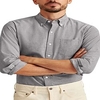Chemise Homme Couleur Pleine Col rabattu Bouton bas Manches Longues Plein Air Décontractée du"idien Standard 100% Coton Décontractée Mode Respirable miniinthebox