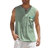 Chemise Homme Estampage à chaud Graphic Plage Col en V Lacet Imprimer Manches Longues Plein Air Décontractée Vacances Standard Mélange de Coton Décontractée Mode Designer miniinthebox
