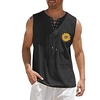 Chemise Homme Estampage à chaud Graphic Spot Multicouleur Col en V Lacet Imprimer Manches Longues Plein Air Décontractée Vacances Standard Mélange de Coton Décontractée Mode Designer miniinthebox