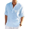 Chemise Homme Estampage à chaud Graphic Squelette mains Col Bouton bas Imprimer Manches Longues Plein Air Décontractée Vacances Standard Polyester Décontractée Mode Designer miniinthebox