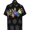 Chemise Homme Floral Col rabattu 3D Bouton bas Manches Courtes Plein Air Décontractée du"idien Standard Mélange de Coton Décontractée Mode Confortable miniinthebox
