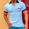 Chemise Homme Mosa que Col rabattu Bouton bas Manches Courtes Plein Air Décontractée du"idien Standard 100% Coton Décontractée Mode Respirable miniinthebox