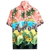 Chemise Homme Moto Col rabattu 3D Bouton bas Manches Courtes Plein Air Décontractée du"idien Standard Mélange de Coton Décontractée Mode Confortable miniinthebox