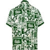 Chemise Homme Rétro Vintage Col rabattu Bouton bas Manches Courtes Plein Air Décontractée du"idien Standard Mélange de Coton Décontractée Mode Confortable miniinthebox