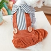 Chien Chat Combinaison-pantalon Rayure Adorable Le style mignon"idien Décontracté /"idien Vêtements pour Chien Vêtements pour chiots Tenues De Chien Doux Marron Costume pour fille et garçon miniinthebox