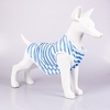Chien Chat Gilet Rayure Adorable Doux"idien Décontracté /"idien Vêtements pour Chien Vêtements pour chiots Tenues De Chien Respirable Noir Rose Bleu Costume pour fille et garçon chien Tissu miniinthebox