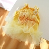 Chien Chat Robe Fleur Animal Adorable Le style mignon"idien Décontracté /"idien Vêtements pour Chien Vêtements pour chiots Tenues De Chien Doux Jaune Costume pour fille et garçon chien miniinthebox