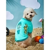 Chien Chat Tee-shirt Ananas Fraise Loisir Style Simple Décontracté /"idien Extérieur Vêtements pour Chien Vêtements pour chiots Tenues De Chien Doux Bleu et blanc Vert Bleu Costume pour fille et miniinthebox