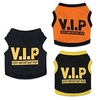 Chien Chat Tee-shirt Gilet Vêtements pour chiots Citations Dictons euroaméricains Britanique"idien Vêtements pour Chien Vêtements pour chiots Tenues De Chien Respirable Noir Jaune Orange Costume miniinthebox