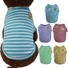 Chien Chat Tee-shirt Ours Rayure Mode Le style mignon Extérieur Casual"idien Vêtements pour Chien Vêtements pour chiots Tenues De Chien Respirable Jaune Rose Bleu Costume pour fille et garçon miniinthebox