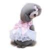 Chien Robe Vêtements pour chiots Nœud papillon Chic et moderne Mode Mariage Vêtements pour Chien Vêtements pour chiots Tenues De Chien Jaune Rose Costume pour fille et garçon chien Mousseline de soie miniinthebox