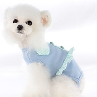 chiens robes marguerite eelgant princesse toutou robe pour petits chiens avec des fleurs décor printemps été miniinthebox