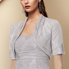 Châle Etole Châles Etoles de Femme Wraps de la mère Couleur pleine Elégant Demi Manches Taffetas Boléros de Mariage Avec Couleur Pure Pour Soirée Toutes les Saisons miniinthebox