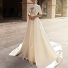 Châle Etole Châles Etoles de Femme Wraps de mariée Couleur pleine Elégant Demi Manches Satin Boléros de Mariage Avec Couleur Pure Pour Mariage Toutes les Saisons miniinthebox