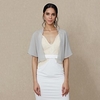 Châles Etoles de Femme Boléro Manteaux / Vestes Elégant Protection Solaire Manche Courte Mousseline de soie Boléros de Mariage Avec Couleur Pure Pour Formel Printemps Automne miniinthebox