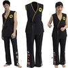 Cobra Kai Karate Kid Tenue Bal Masqué Homme Femme Garçon Cosplay de Film Cosplay Sportif Noir Haut Pantalon Ceinture de Tour de Taille Carnaval Le Jour des enfants Mascarade Polyester miniinthebox