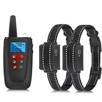 collier de dressage de chien sans choc portée de 3300 pieds bip vibrant dresseur d