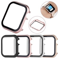 Compatible avec Apple iWatch Series 7 / SE / 6/5/4/3/2/1 Antichoc Couverture complète de pare-chocs Alliage Suivre Couverture miniinthebox