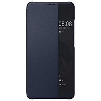coque de téléphone pour huawei mate 10 pro / mate 20 mate 30 mate 40 pro / p40 p30 p20 avec windows flip translucide full body cases hard pu leather luxe leather hard pc window view smart clear view miniinthebox