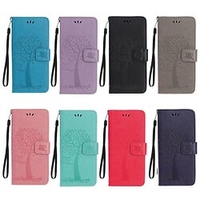 coque de téléphone pour sony l1 xz xzs xa1 xz2 xz3 xperia 10 xperia 5 l4 motif magnétique étuis complets en cuir miniinthebox