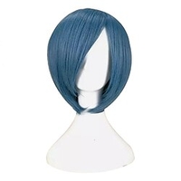 cosplay costume wig synthétique perruque cosplay wig sebastian michaelis black butler straight cosplay bob wig short rose gold blue black red orange synthétique hair 12 inch women miniinthebox