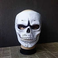 Cosplay Masque Adulte Horreur Homme Blanche Résine Accessoires de cosplay Mascarade Les costumes miniinthebox