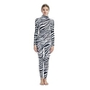 Costumes zentai à motifs Costume de Cosplay Combinaison-pantalon Zébré Adulte Boas et Plumes Costumes de Cosplay Genre Homme Femme Motif Fourrure d