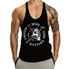 Débardeur Gilet Homme Estampage à chaud Imprimés Photos Crânes Grande Taille Col Ras du Cou Imprimer Sans Manches du"idien Des sports Vacances Standard Mélange de Coton Mode Classique Designer miniinthebox