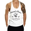 Débardeur Gilet Homme Estampage à chaud Imprimés Photos Lettre Grande Taille Col Ras du Cou Imprimer Sans Manches du"idien Des sports Vacances Standard Mélange de Coton Mode Classique Designer miniinthebox