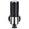 distributeur de savon mural salle de bain douche pompe distributeur pour gel douche shampooing savon noir (500ml) miniinthebox