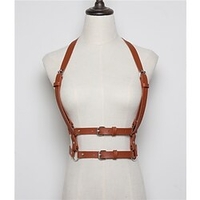 Docteur de la peste Punk et gothique Steampunk 17ème siècle Harnais de taille Ceinture de Tour de Taille Harnais ceinture Femme Adulte Costume Vintage Cosplay Noël Halloween 1 ceinture / Cuir miniinthebox