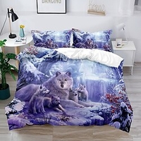 Ensemble de housse de couette loup ensembles de literie d