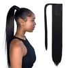 Extension à clip Queue-de-cheval Doux / Ajustable / Homme Cheveux Synthétiques Pièce de cheveux Extension des cheveux Droit 24 pouces Soirée / Usage"idien / Soirée Evénement miniinthebox