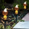 extérieur led aigle jardin lumières étanche animaux veilleuses chemin pelouse lumière cour led paysage lampe pour jardin patio pelouse allée décoration miniinthebox