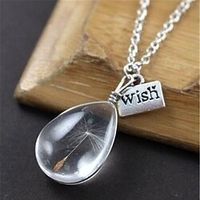Femme Colliers Chic et moderne Plein Air Pissenlit Collier miniinthebox