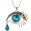Femme Colliers Chic et moderne Soirée Bloc de couleur Collier / Mariage / Doré / Argent / Bleu / L