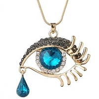 Femme Colliers Chic et moderne Soirée Bloc de couleur Collier / Mariage / Doré / Argent / Bleu / L